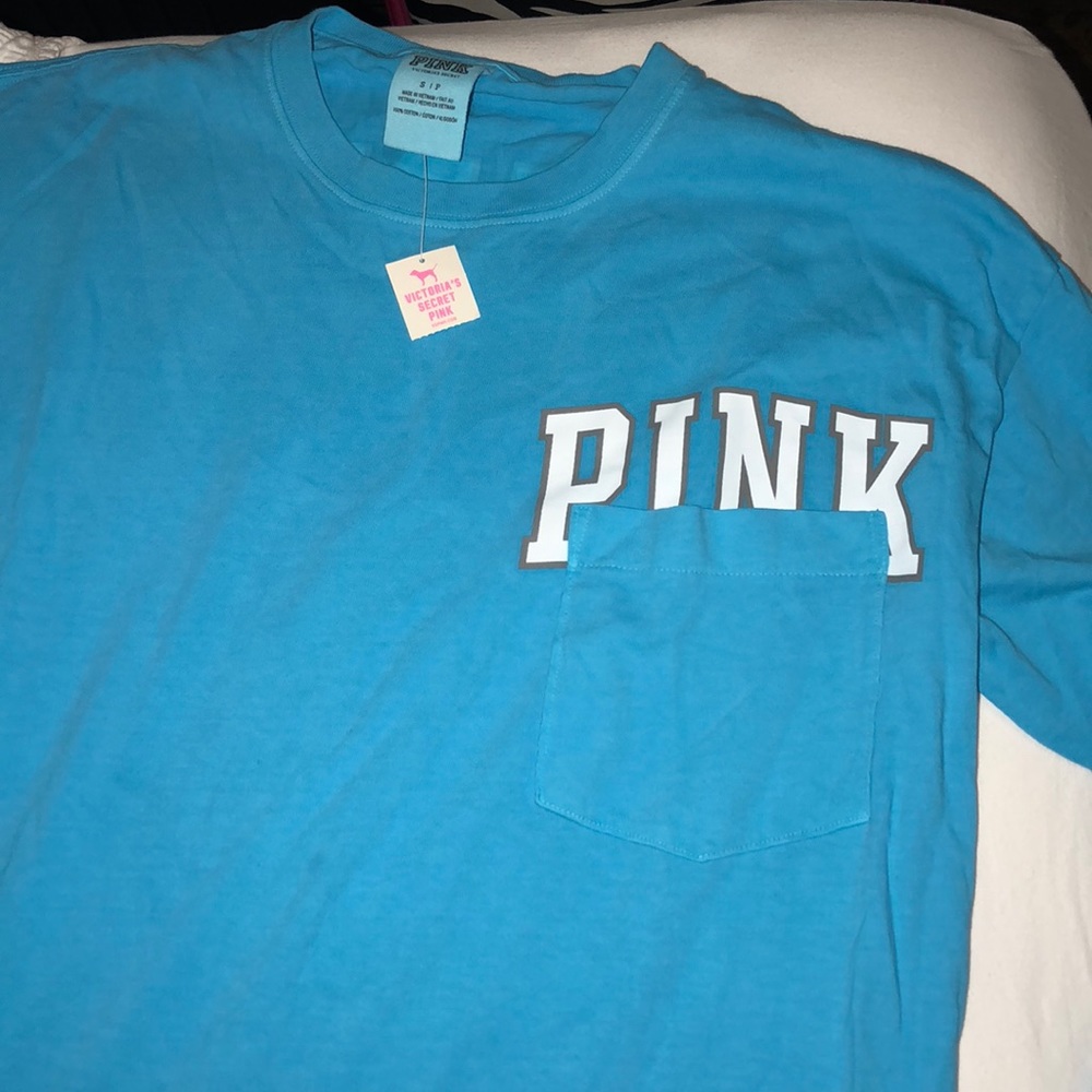 Pink long sleeve t-shirt